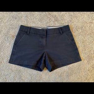 J Crew chino shorts in Navy, size 4